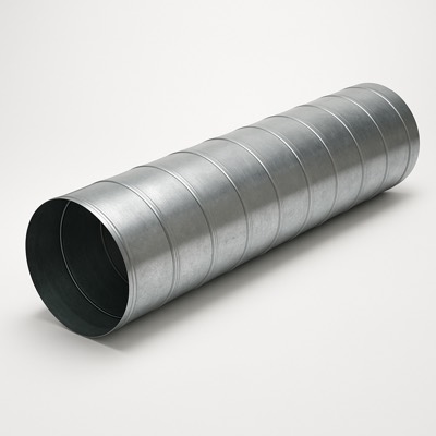 Spiral Pipe 16" x 10' 24 Gauge Corrugated